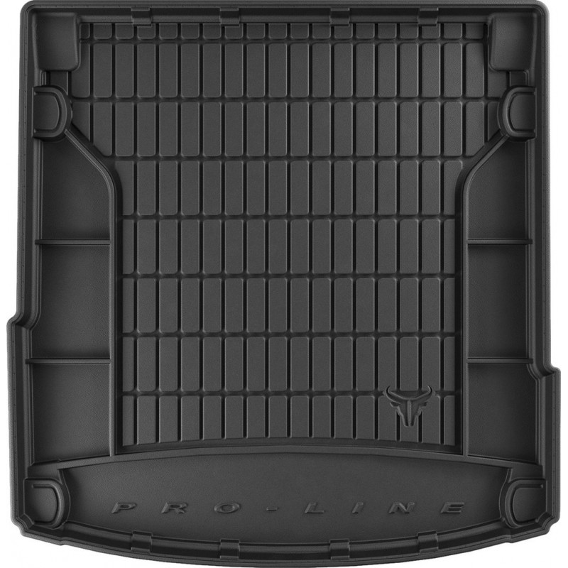 Гумовий килимок в багажник для Audi A4/S4/RS4 (mkIII)(B7) 2004-2008 (седан)(без боковых ниш) (Frogum Proline Premium)
