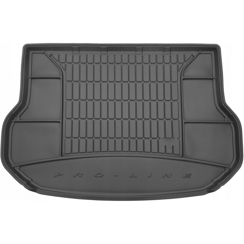 Гумовий килимок в багажник для Lexus NX (mkI) 2014-2021 (не гибрид)(с органайзером) (Frogum Proline Premium)