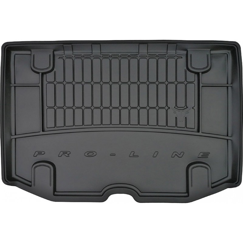 Гумовий килимок в багажник для Citroen C3 Picasso (mkI) 2008-2017 (верхний уровень) (Frogum Proline Premium)