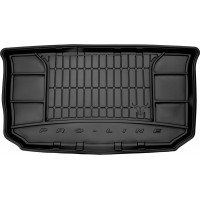 Гумовий килимок в багажник для Renault Twingo (mkIII) 2014→; Smart ForFour (mkII) 2014-2021 (Frogum Proline Premium)