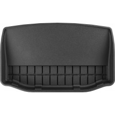 Гумовий килимок в багажник для Tesla Model 3 (mkI) 2017-2023 (нижний) (Frogum Proline Premium)