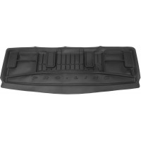 Гумовий килимок в багажник для Renault Espace (mkIV) 2002-2015 (разложенный 3 ряд) (Frogum Proline Premium)