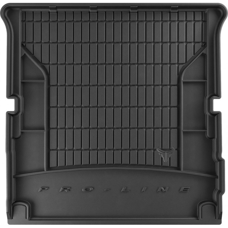 Гумовий килимок в багажник для BMW X7 (G07) 2018→ (7 мест)(сложенный 3 ряд) (Frogum Proline Premium)