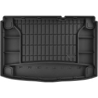 Гумовий килимок в багажник для Kia Soul (mkIII) 2019→ (электро)(нижний уровень) (Frogum Proline Premium)