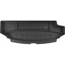 Гумовий килимок в багажник для Skoda Kodiaq (mkI) 2016-2023 (7 мест)(с боковыми нишами)(разложенный 3 ряд) (Frogum Proline Premium)