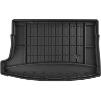 Гумовий килимок в багажник для Volkswagen e-Golf (mkVII) 2014-2019 (без двухуровневого пола) (Frogum Proline Premium)
