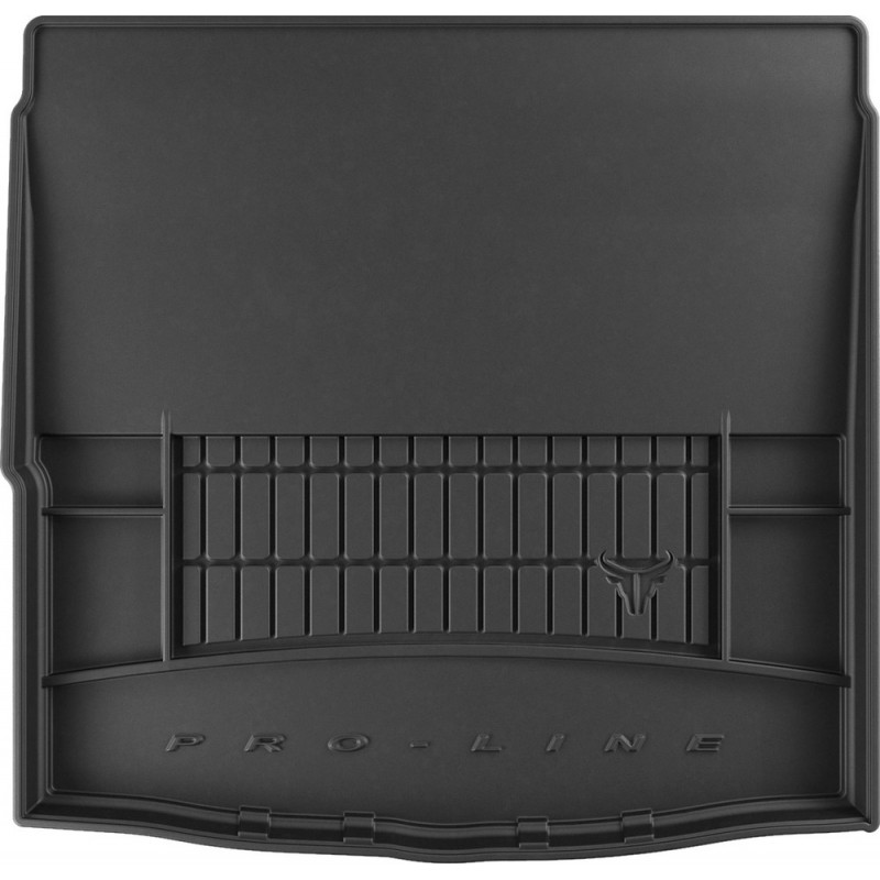 Гумовий килимок в багажник для Mazda 3 (mkIII) 2013-2018 (хетчбек)(верхний уровень) (Frogum Proline Premium)
