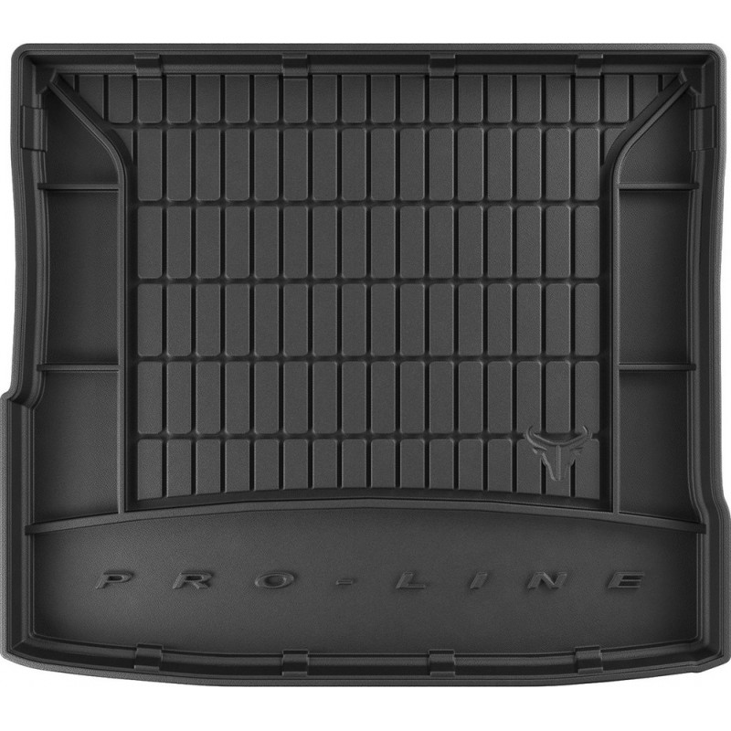 Гумовий килимок в багажник для Audi Q3/RS Q3 (mkII) 2018→ (Sportback)(с сабвуфером) (Frogum Proline Premium)