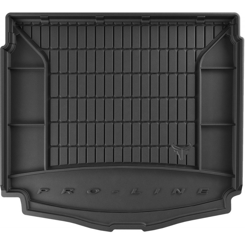 Гумовий килимок в багажник для Renault Megane (mkIV) 2015-2024 (универсал)(с запаской) (Frogum Proline Premium)