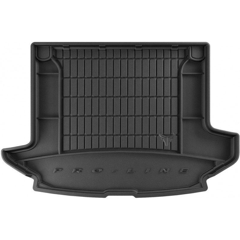 Гумовий килимок в багажник для Kia Carens (mkII) 2006-2013 (с органайзером) (Frogum Proline Premium)