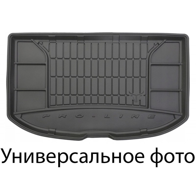 Гумовий килимок в багажник для Nissan Qashqai (mkIII) 2021→ (гибрид)(нижний уровень) (Frogum Proline Premium)