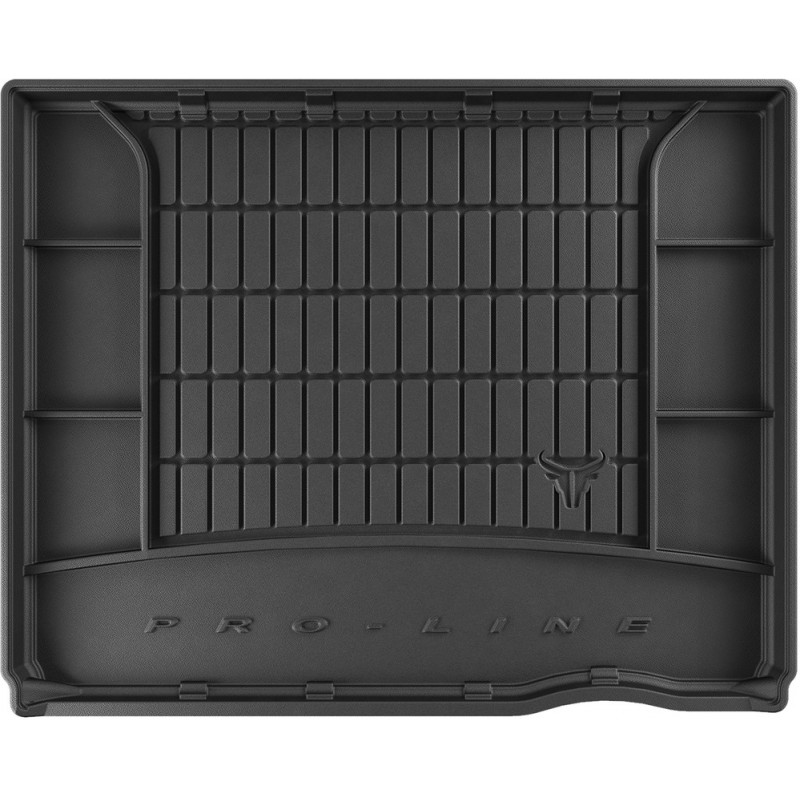 Гумовий килимок в багажник для Hyundai Kona (mkII) 2023→ (гибрид) (Frogum Proline Premium)