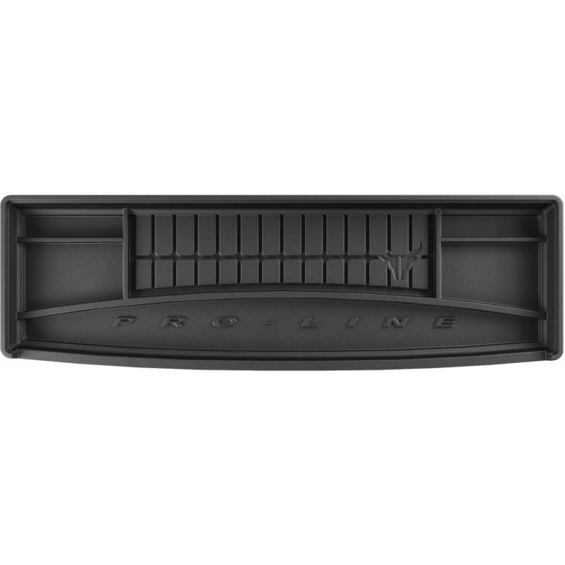 Гумовий килимок в багажник для Renault Espace (mkVI) 2023→ (разложенный 3 ряд) (Frogum Proline Premium)