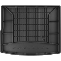 Гумовий килимок в багажник для Renault Espace (mkVI) 2023→ (сложенный 3 ряд) (Frogum Proline Premium)