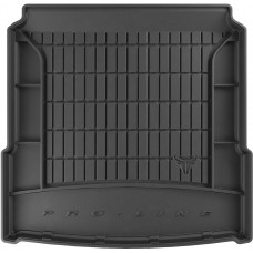 Гумовий килимок в багажник для Volkswagen ID.7 (mkI) 2023→ (лифтбек и универсал)(нижний уровень) (Frogum Proline Premium)