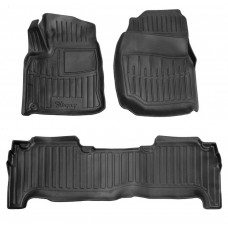 3D килимки для Toyota Land Cruiser 100 (1998-2007) з бортиками 30 мм (Stingray)
