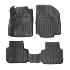 3D килимки для Volkswagen Atlas (2016-...) з бортиками 30 мм (Stingray)