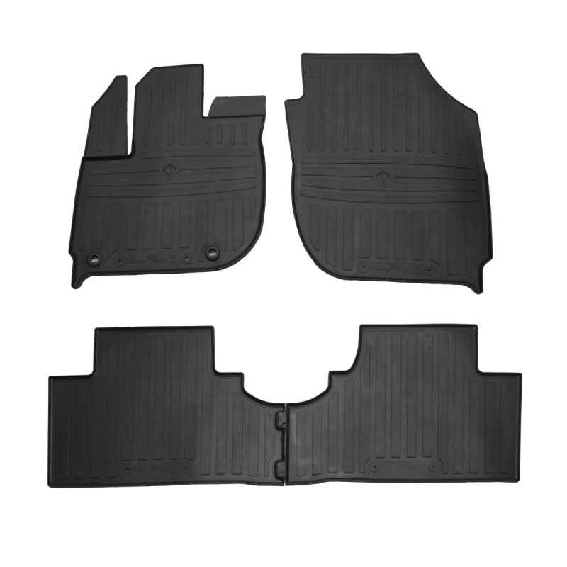 Гумові килимки в салон для Honda X-NV (2018-...) комплект з 4 штук (Stingray)