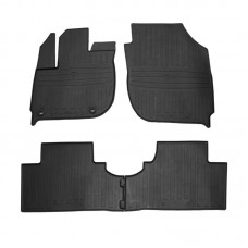 Гумові килимки в салон для Dongfeng Climo X-NV (2018-...) комплект з 4 штук (Stingray)