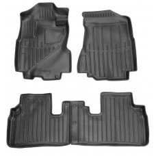 3D килимки для Honda CR-V II (2002-2006) з бортиками 30 мм (Stingray)