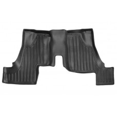 3D килимки для Mercedes GL (X166) 12-/GLS 14- 3 ряд з бортиками 30 мм (Stingray)