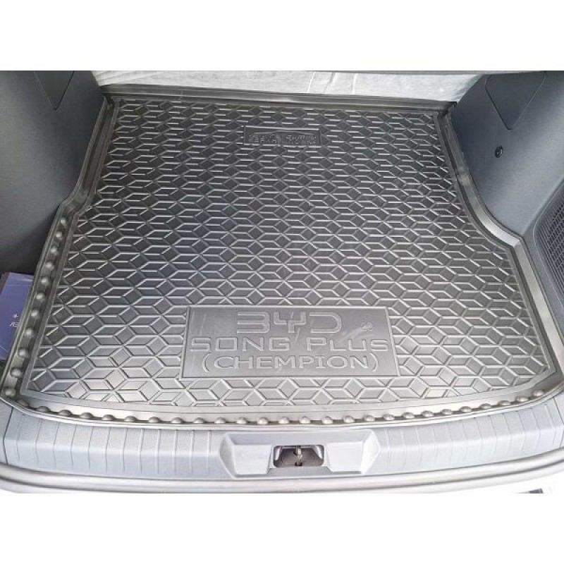 Килимок в багажник для BUD Song Plus EV (2021-...) з сааб (Avto-Gumm)