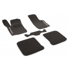 Текстильні (ворсові) коврики для Skoda Octavia I (1996-2004) сірого кольору (Standart)