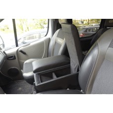 Підлокітник для Opel Vivaro (сидіння 1+1) (чорний)