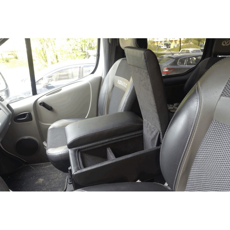 Підлокітник для Opel Vivaro (сидіння 1+1) (чорний)