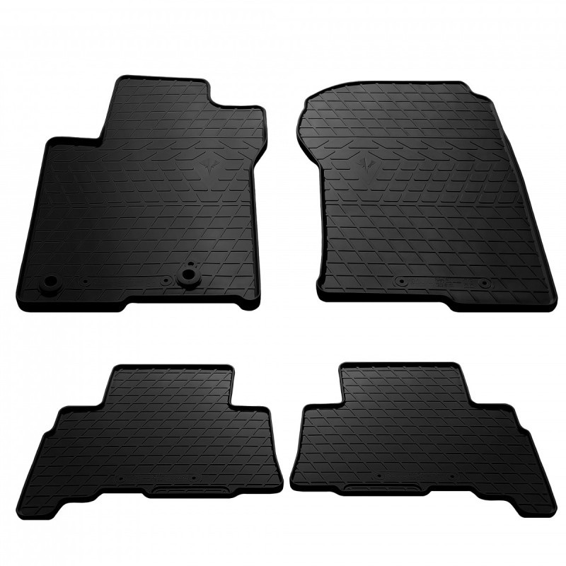 Гумові килимки в салон для Lexus GX II (URJ150) (2010-...) комплект з 4 штук (Stingray)