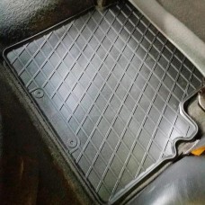 Гумові килимки в салон для Chevrolet Aveo (T250) (2005-...) комплект з 4 штук (Stingray)