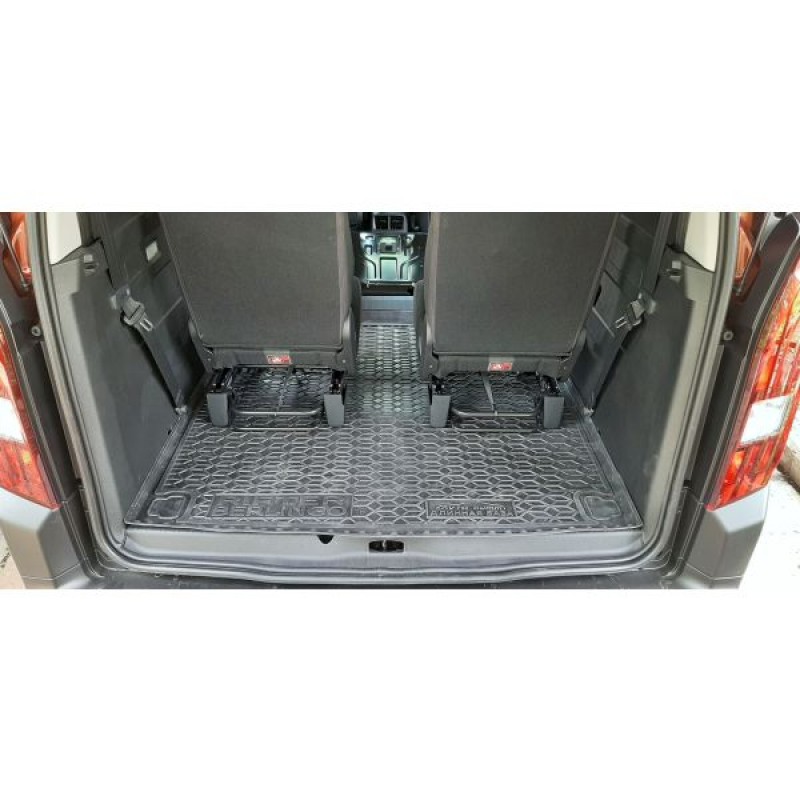 Килимок в багажник для Peugeot Rifter 2019-/Citroen Berlingo 2019- довга база (Avto-Gumm)