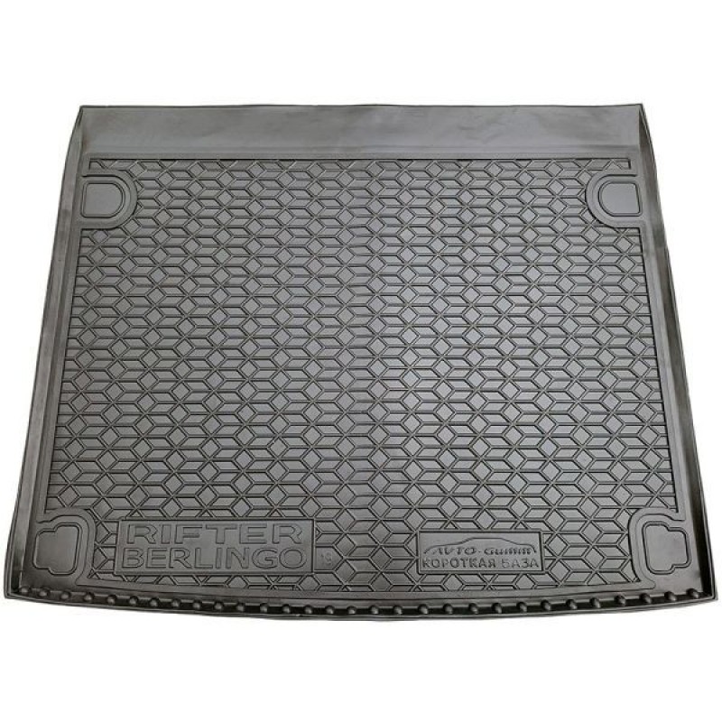 Килимок в багажник для Peugeot Rifter 2019-/Citroen Berlingo 2019- коротка база (Avto-Gumm)