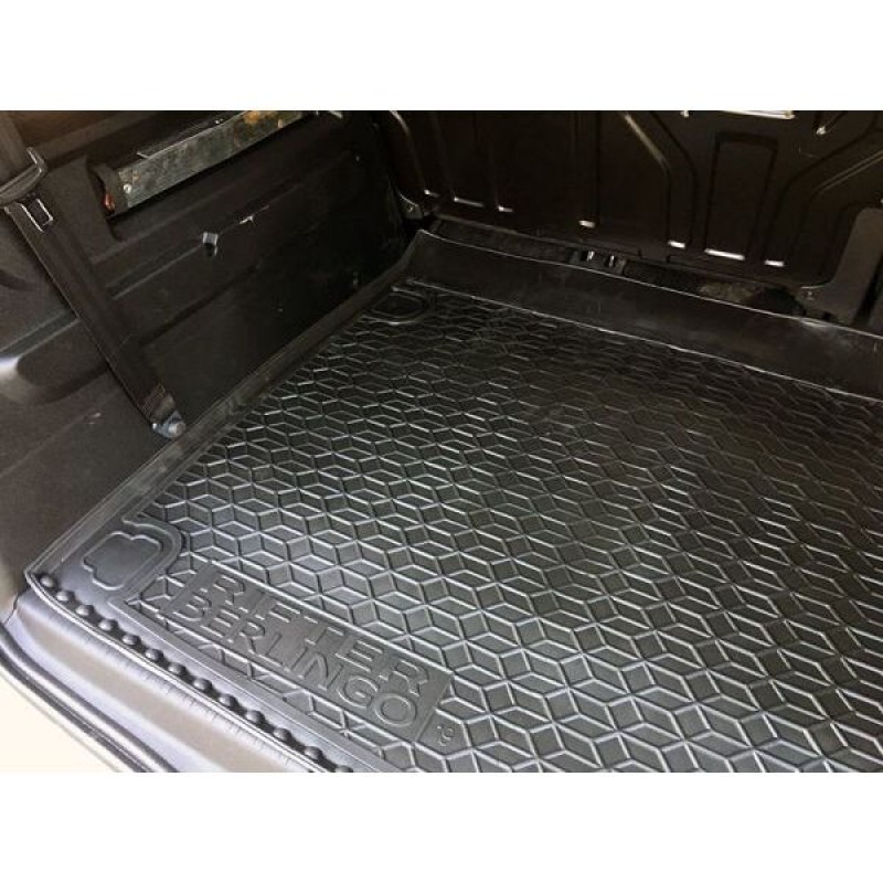 Килимок в багажник для Peugeot Rifter 2019-/Citroen Berlingo 2019- коротка база (Avto-Gumm)