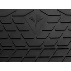 Гумові килимки в салон для Skoda Kodiaq (2024-...) комплект з 4 штук (Stingray)