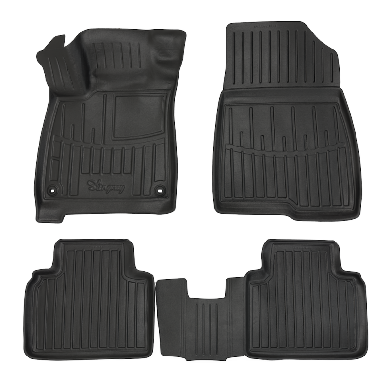 3D килимки для Honda Accord X (2017-...) з бортиками 30 мм (Stingray)