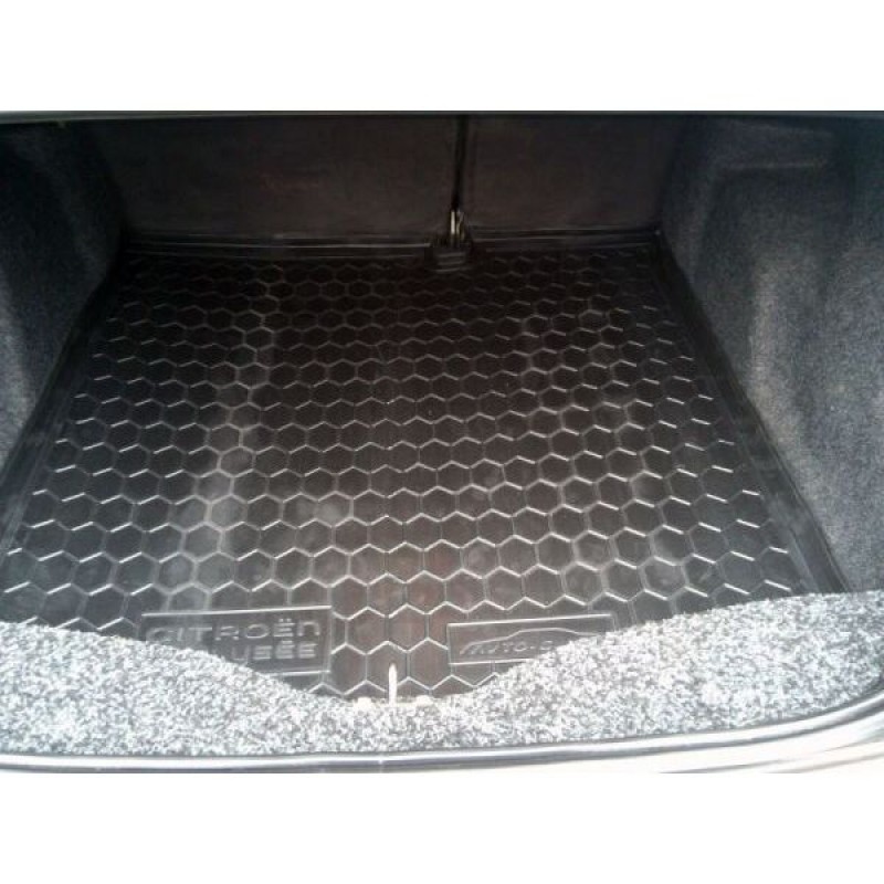 Килимок в багажник для Citroen C-Elysee 2012- (Avto-Gumm)