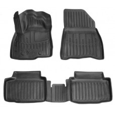 3D килимки для Dacia Bigster (2025-...) (4WD) з бортиками 30 мм (Stingray)