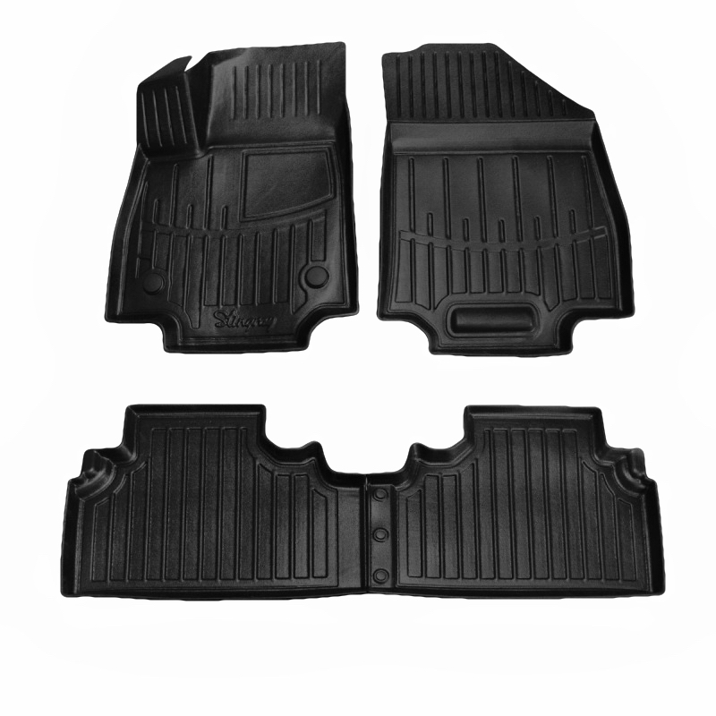 3D килимки для KIA EV3 (2024-...) з бортиками 30 мм (Stingray)