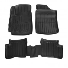 3D килимки для Toyota Yaris I (P1) (1999-2006) з бортиками 30 мм (Stingray)