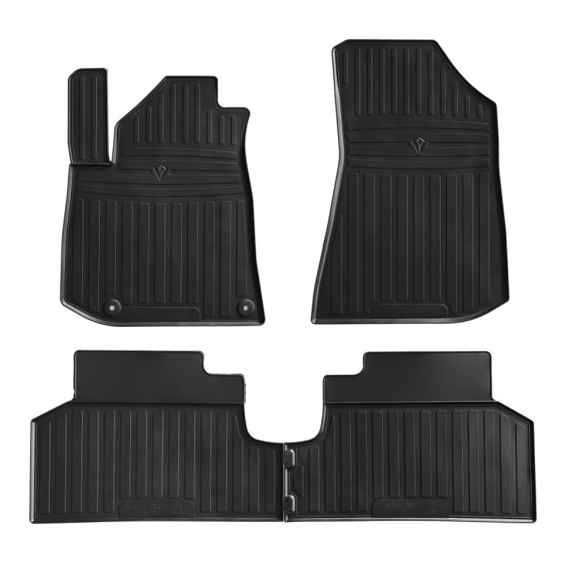 Гумові килимки в салон для Kia Niro EV (2022-...) комплект з 4 штук (Stingray)
