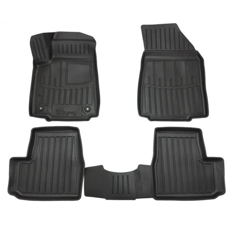 3D килимки для Citroen C3 III (2024-...) з бортиками 30 мм (Stingray)