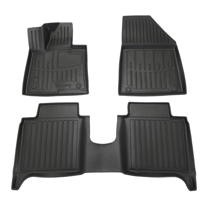 3D килимки для Zeekr X (2025-...) з бортиками 30 мм (Stingray)