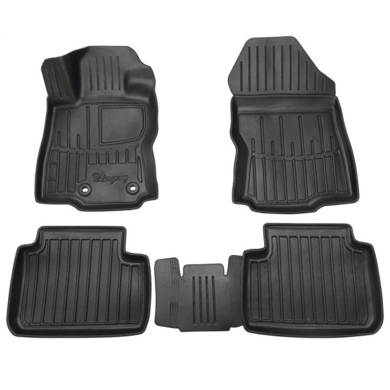3D килимки для Subaru Forester (SL) (2025-...) з бортиками 30 мм (Stingray)