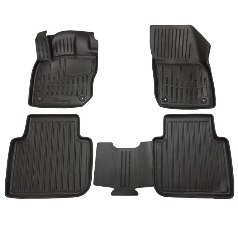 3D килимки для Volkswagen Tayron (2024-...) з бортиками 30 мм (Stingray)