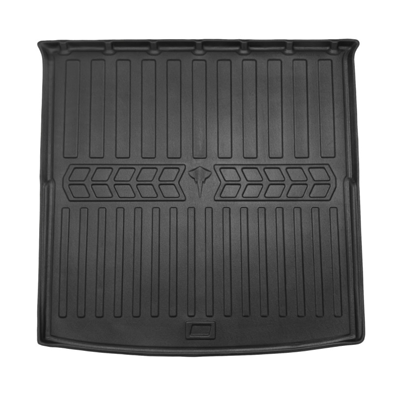 Килимок в багажник для Volkswagen Tayron (2024-...) (верхня поличка) (5 of 7 seats) з бортиками 30 мм (Stingray)