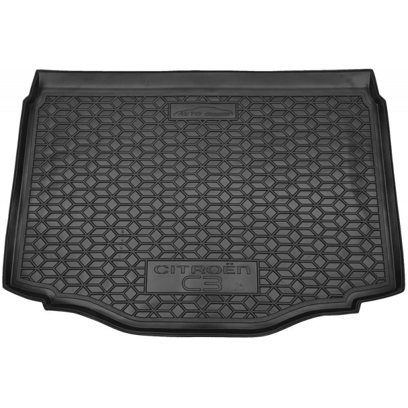 Килимок в багажник для Citroen C3 III (2024-...) (Avto-Gumm)