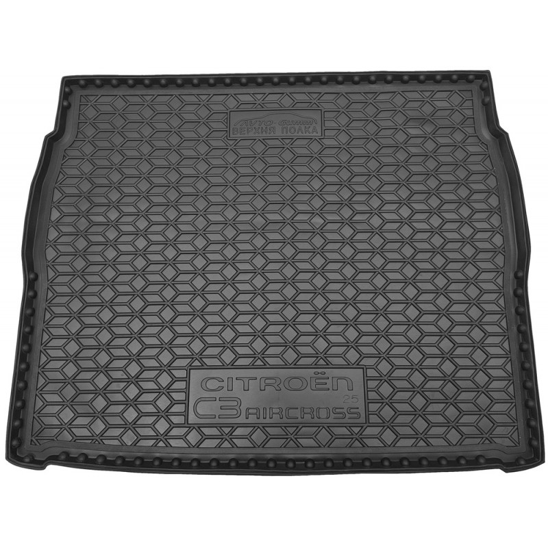 Килимок в багажник для Citroen C3 Aircross (2024-...) верхня поличка (Avto-Gumm)