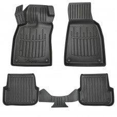 3D килимки для Audi A6 (C6) (2004-2006) з бортиками 30 мм (Stingray)