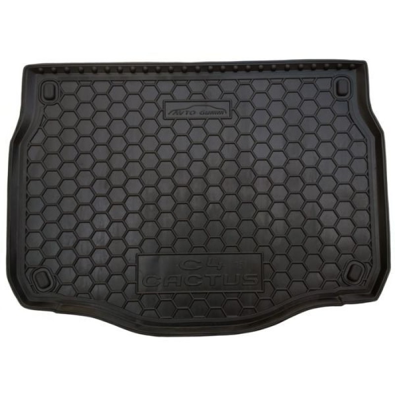 Килимок в багажник для Citroen C4 Cactus 2014- (Avto-Gumm)